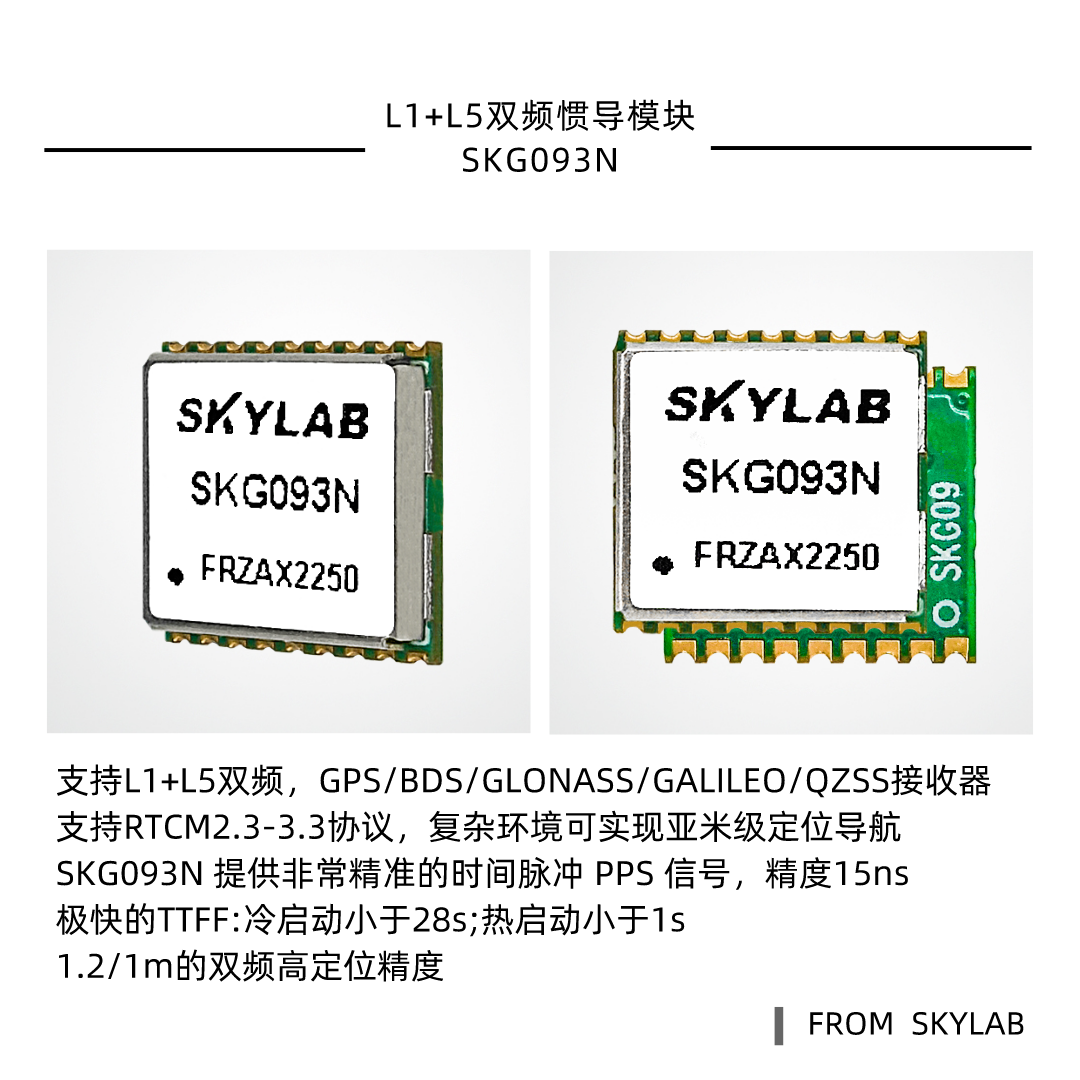 选型小尺寸双频惯导模块SKG093N，有参考设计指南吗？